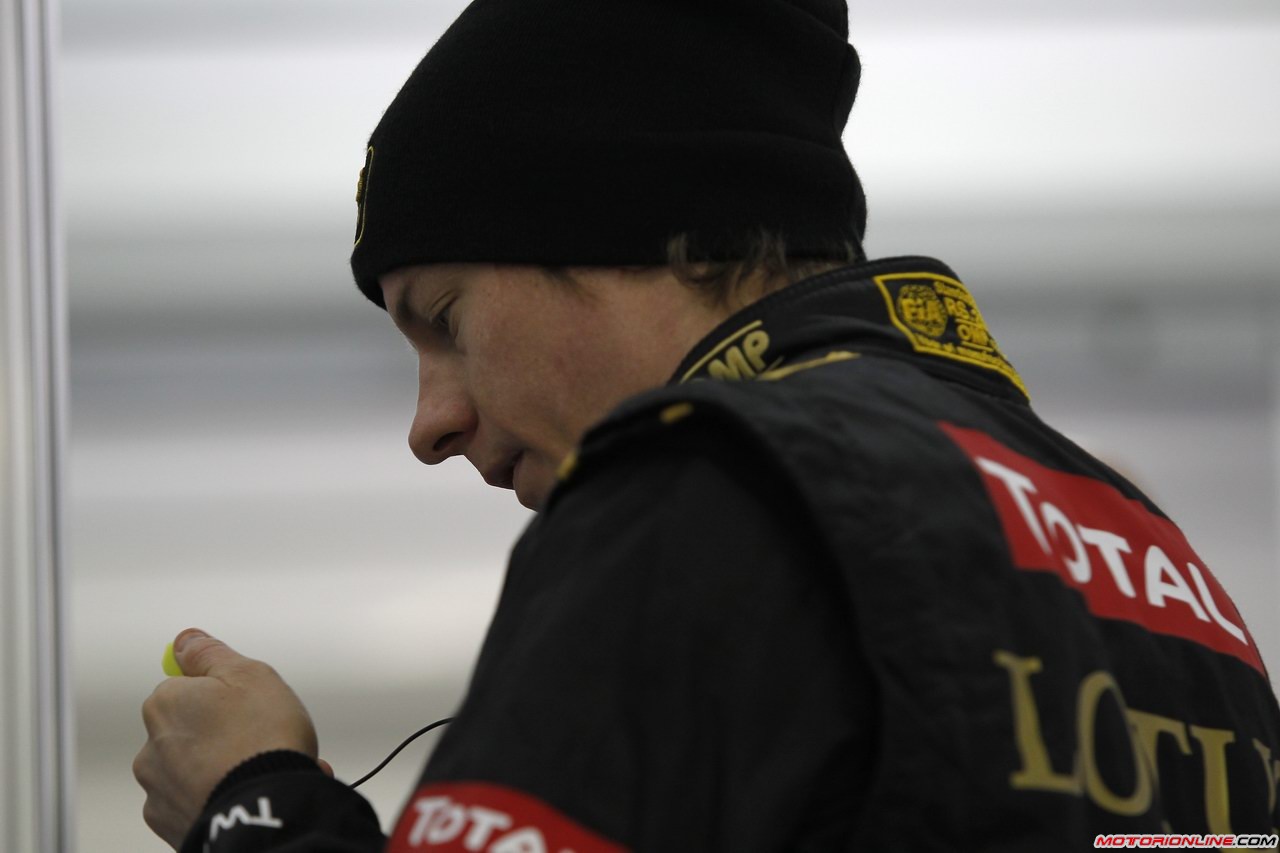 Raikkonen Test Valencia